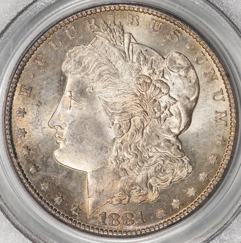 1881 S PCGS MS64 Morgan Silver Dollar - Sahara Coins & Precious Metals