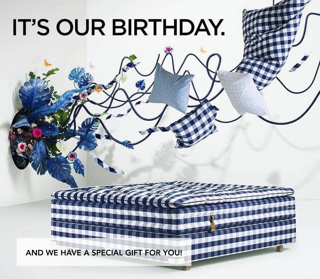 Hastens Celebrates 40 Years of Blue Check