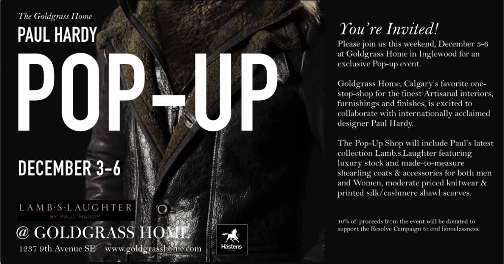 The Paul Hardy Pop-up Shop @ Goldgrass Home