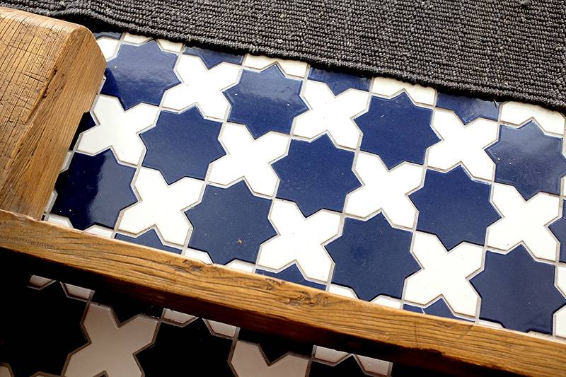 Fireclay Tile Star & Cross = The Best!