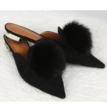 Gala Pom Pom Mules