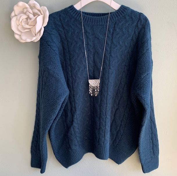 Twist Knitted Sweater