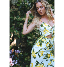Lemon Cut Dress