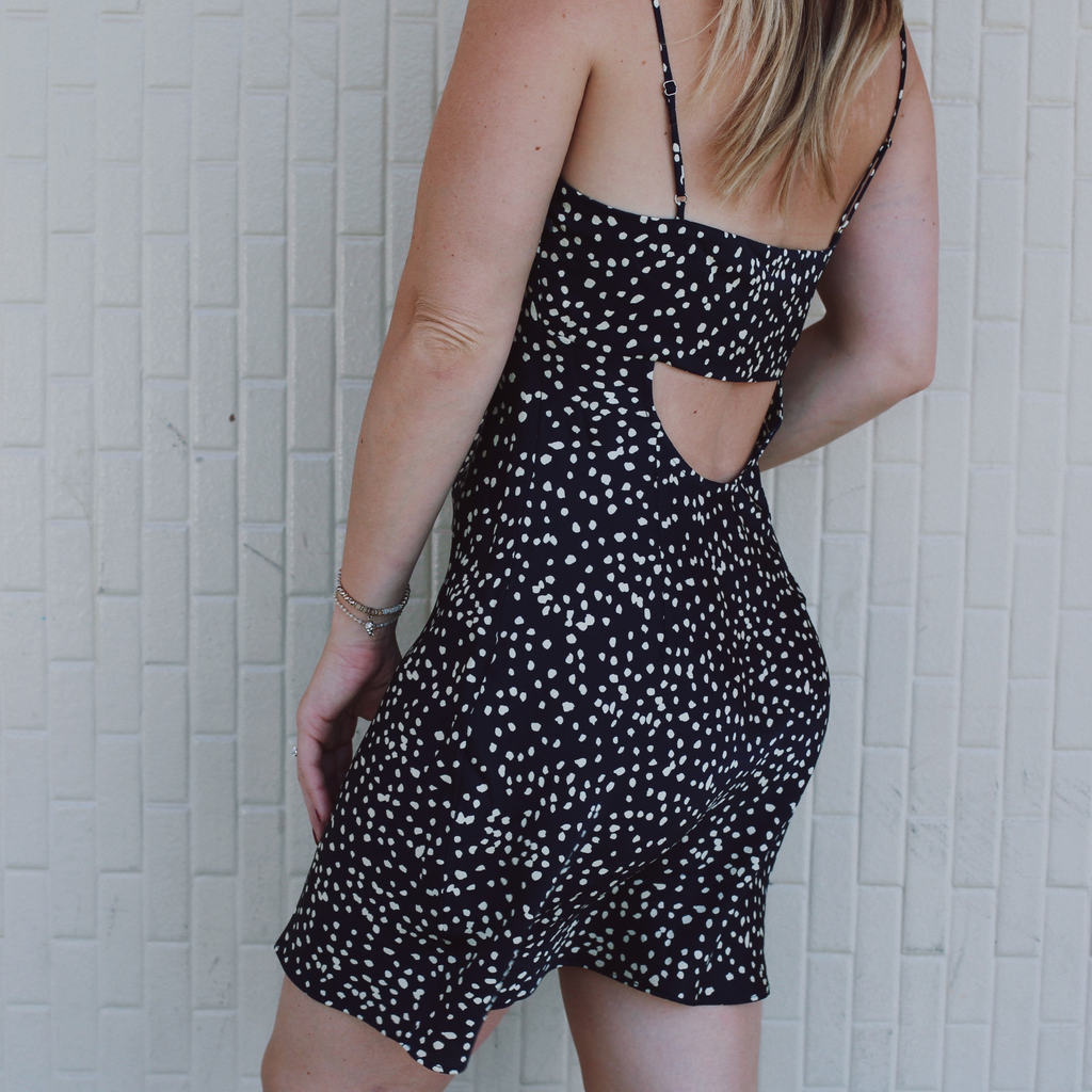 Angie Cowl Mini Dress