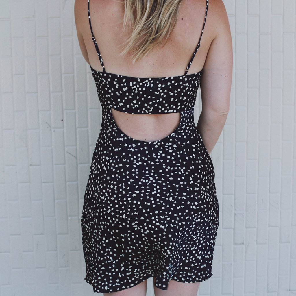 Angie Cowl Mini Dress