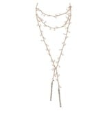 Beaded Drop Bar Necklace
