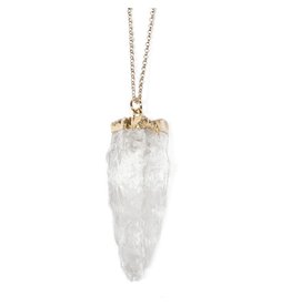 Pointed Crystal Necklace