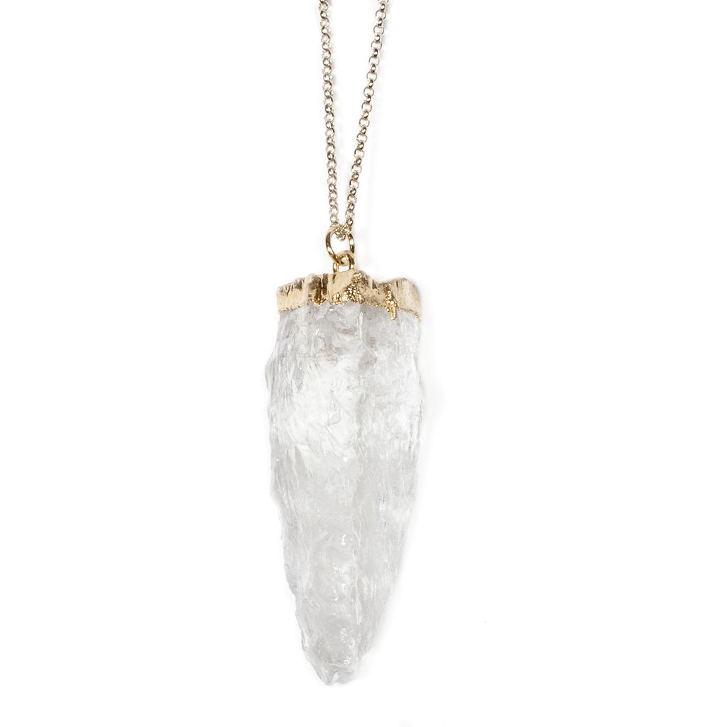 Pointed Crystal Necklace