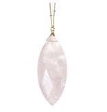 Faceted Stone Necklace