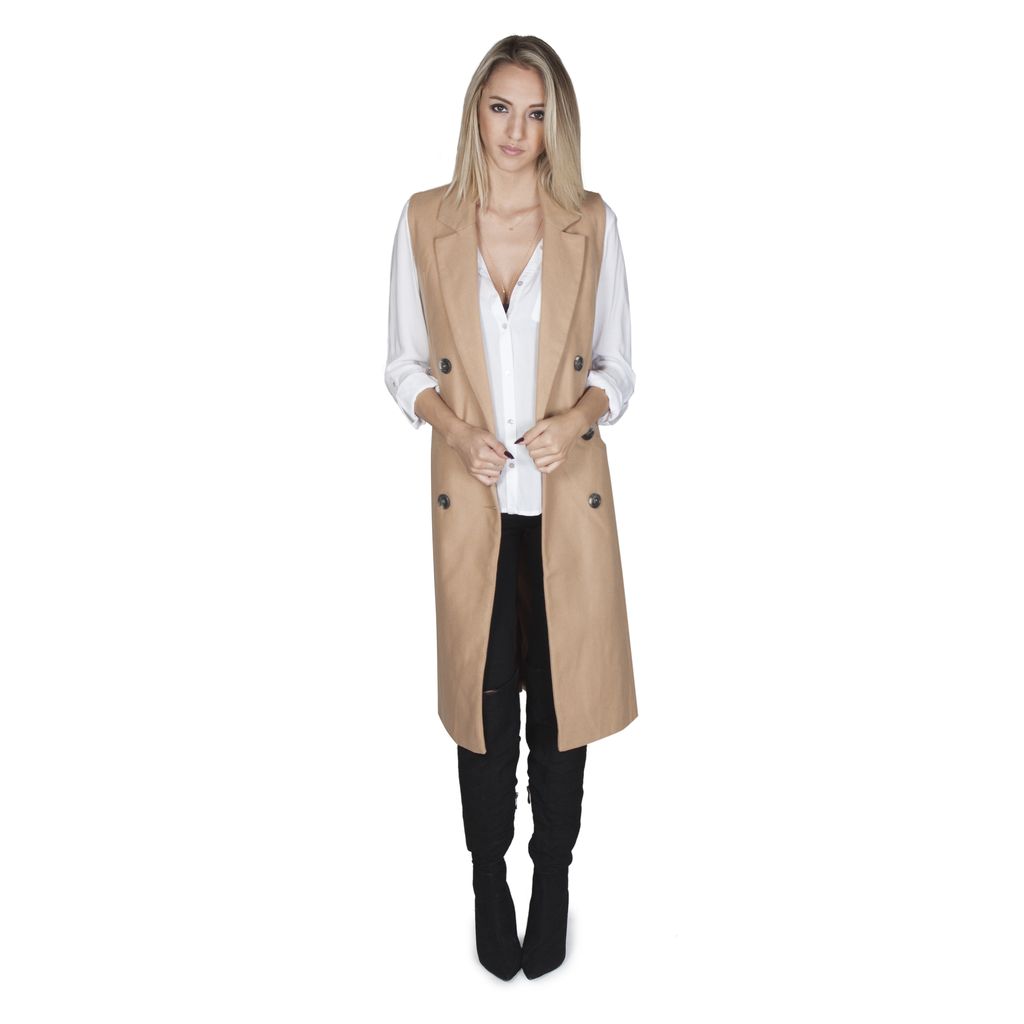 Broklyn Trench Coat Vest