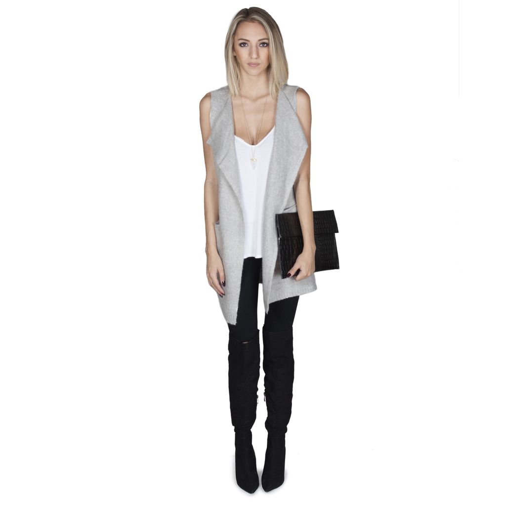 Sleeveless Sweater Vest