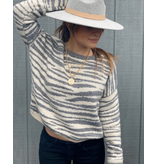 Zebra Lines Sweater