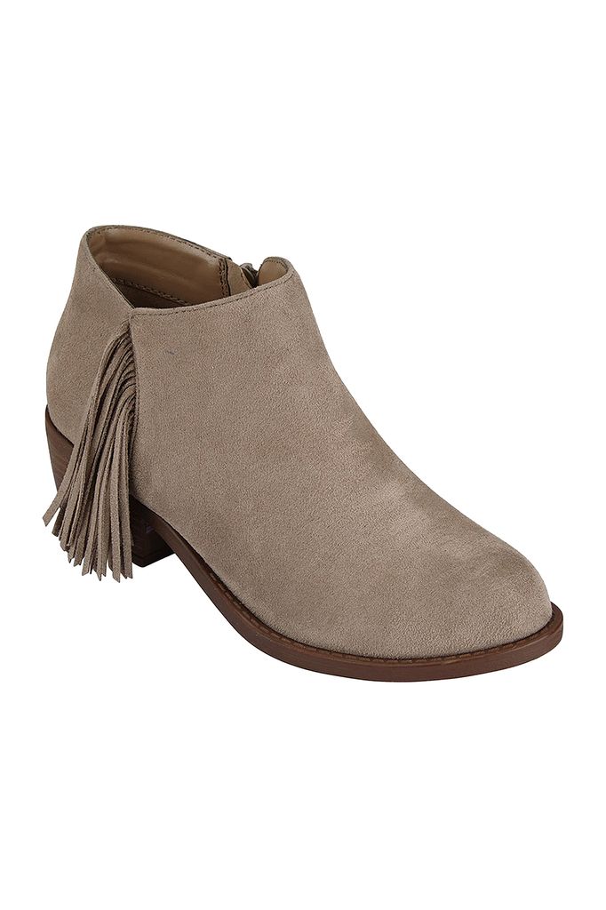 Ankle Bootie W/ Zipper