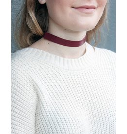 Thick Leather Choker