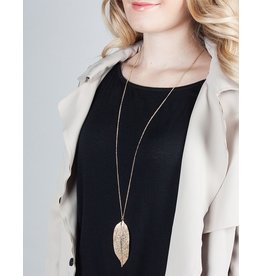 leaf necklace