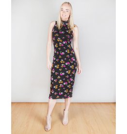 Dark Persimmon Rose Dress