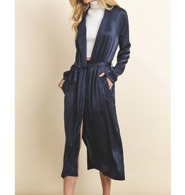 Satin Trench Coat