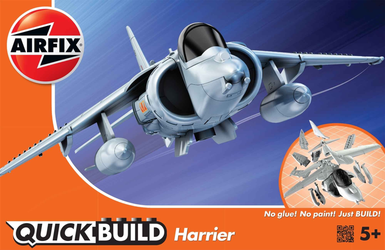 AIRFIX AIRFIX HARRIER QUICK BUILD J6009 acercmodels