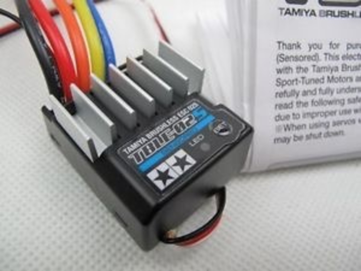 TAMIYA ELECTRONIC SPEED CONTROLLER TBLE02S FOR BRUSHED OR SENSORED