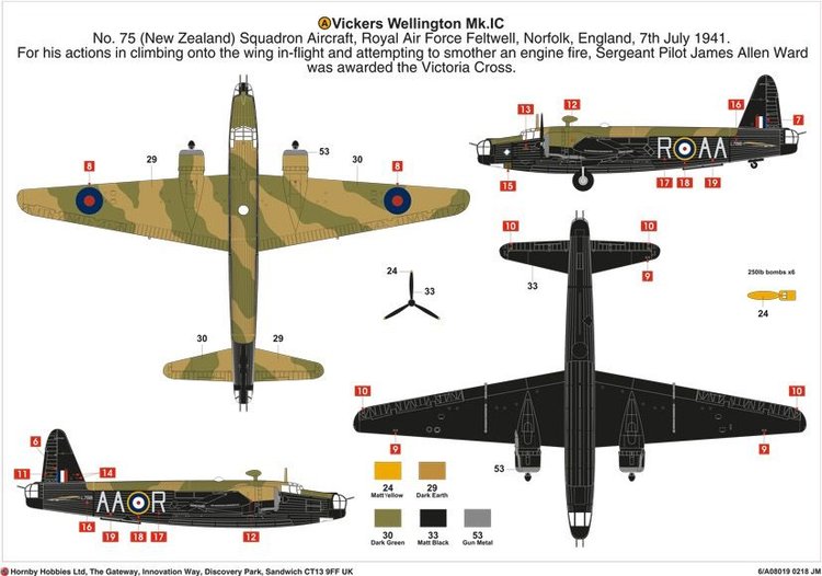 airfix wellington build