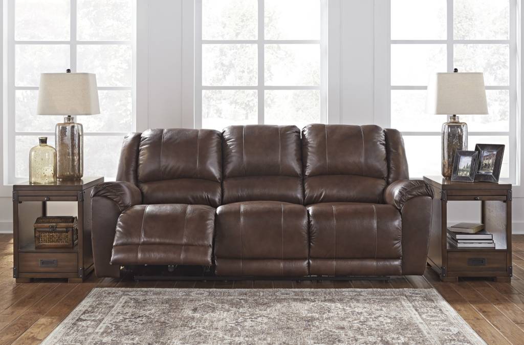 Reclining Leather Sofa Olsberg Canyon Color 6070288 Hvl