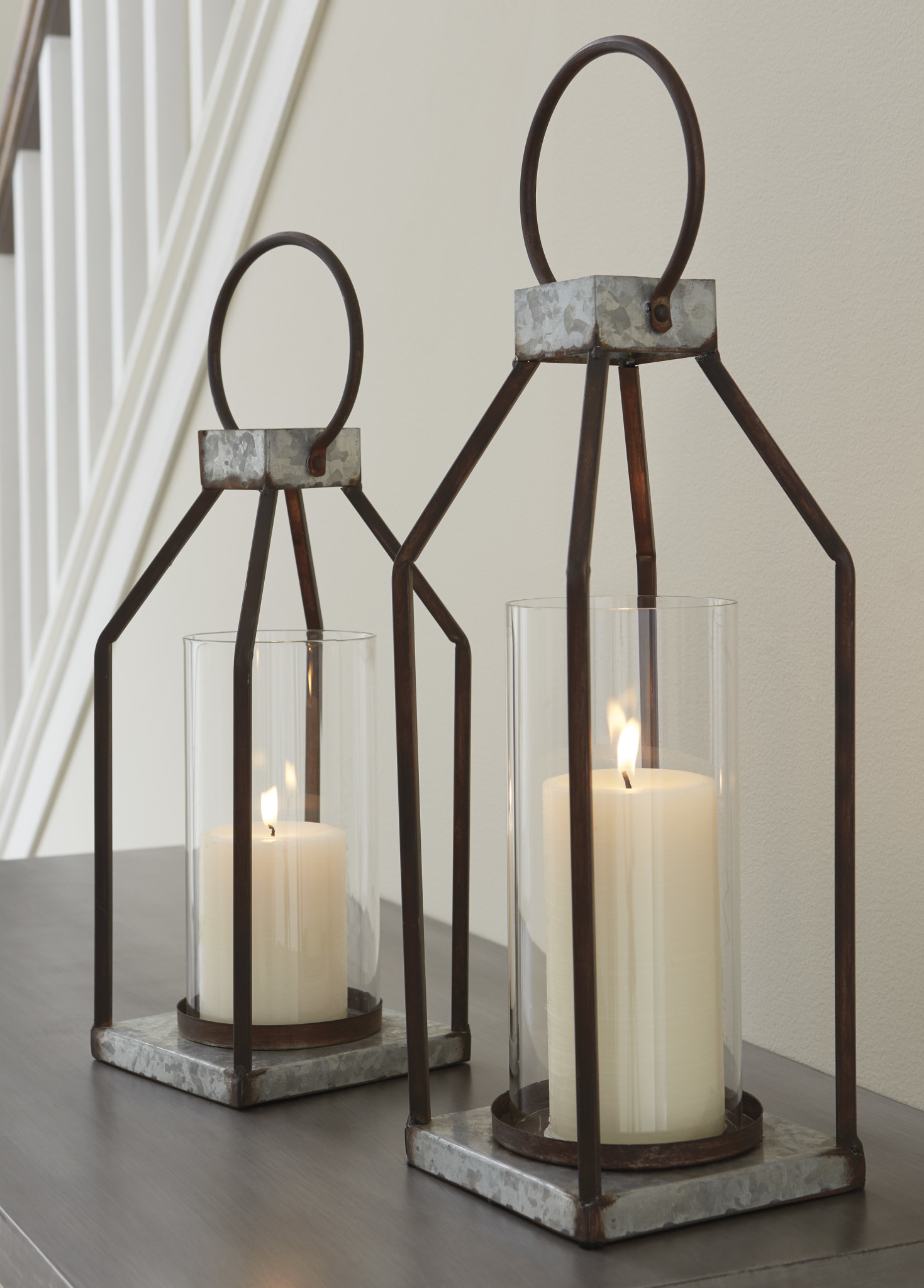 Lantern Set of 2 A2000346 HVL Electronics & Furniture