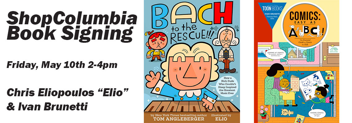 Book Signing with Ivan Brunetti and Chris "Elio" Eliopoulos