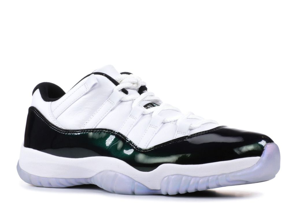 low top emerald 11s