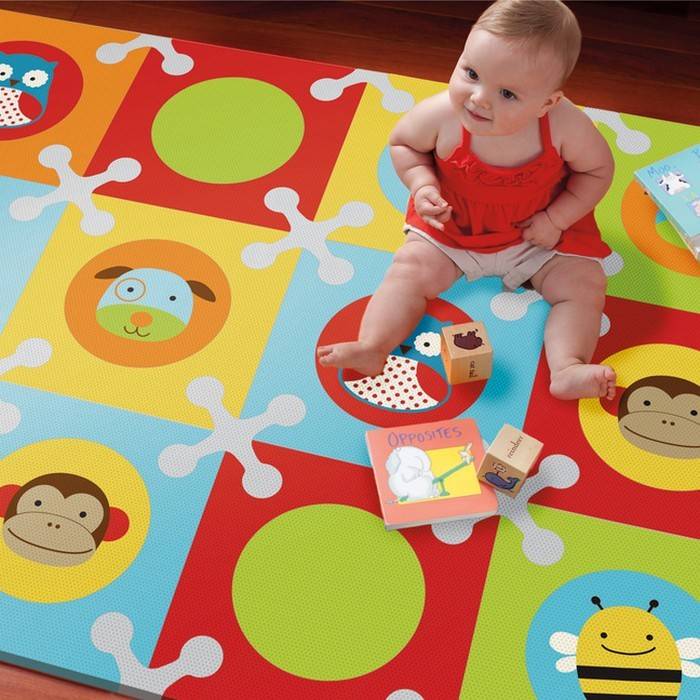 Skip Hop Skip Hop Zoo Playspot Foam Floor Tiles Mat Sweet Lullabies