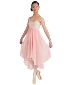 White Empire Dress Leotard Capezio