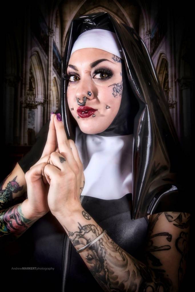 Dp Latex Nun Habit Wimple Passional Boutique