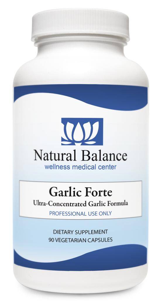 Basic GARLIC FORTE 90CT Natural Balance Wellness