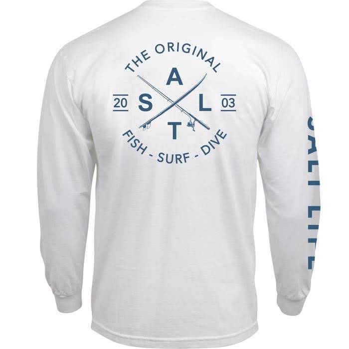 Salt Life Salt Life Original Salt Long Sleeve Tee King Frog Clothing