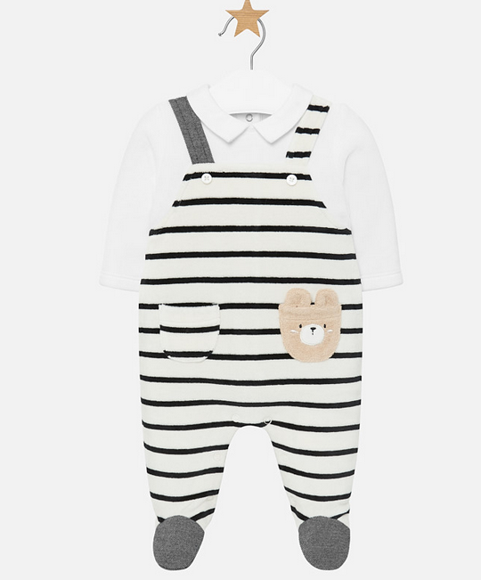 Black Striped Onesie Annie & Oliver's