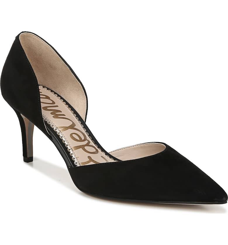Jania Pump Black Suede The Shoe Attic