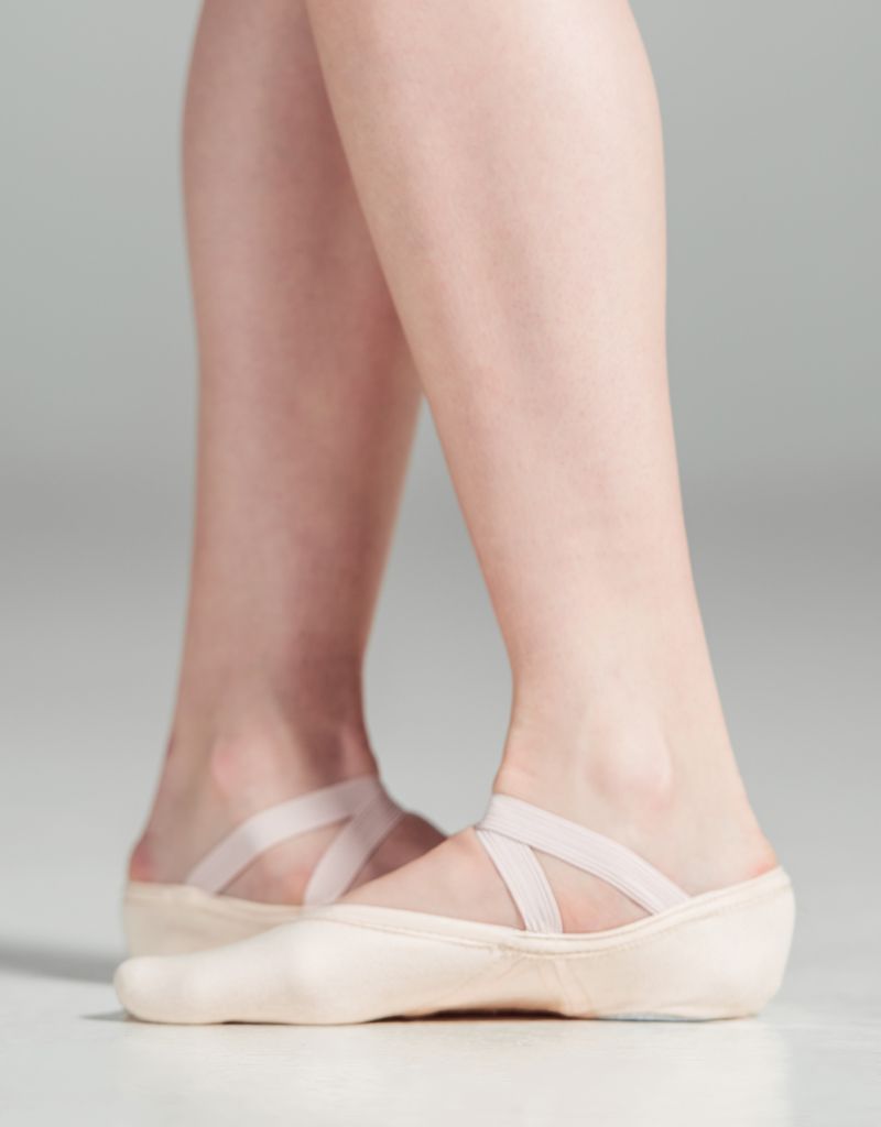 Slipor Stretch Canvas Split Sole Ballet Shoe Suffolk