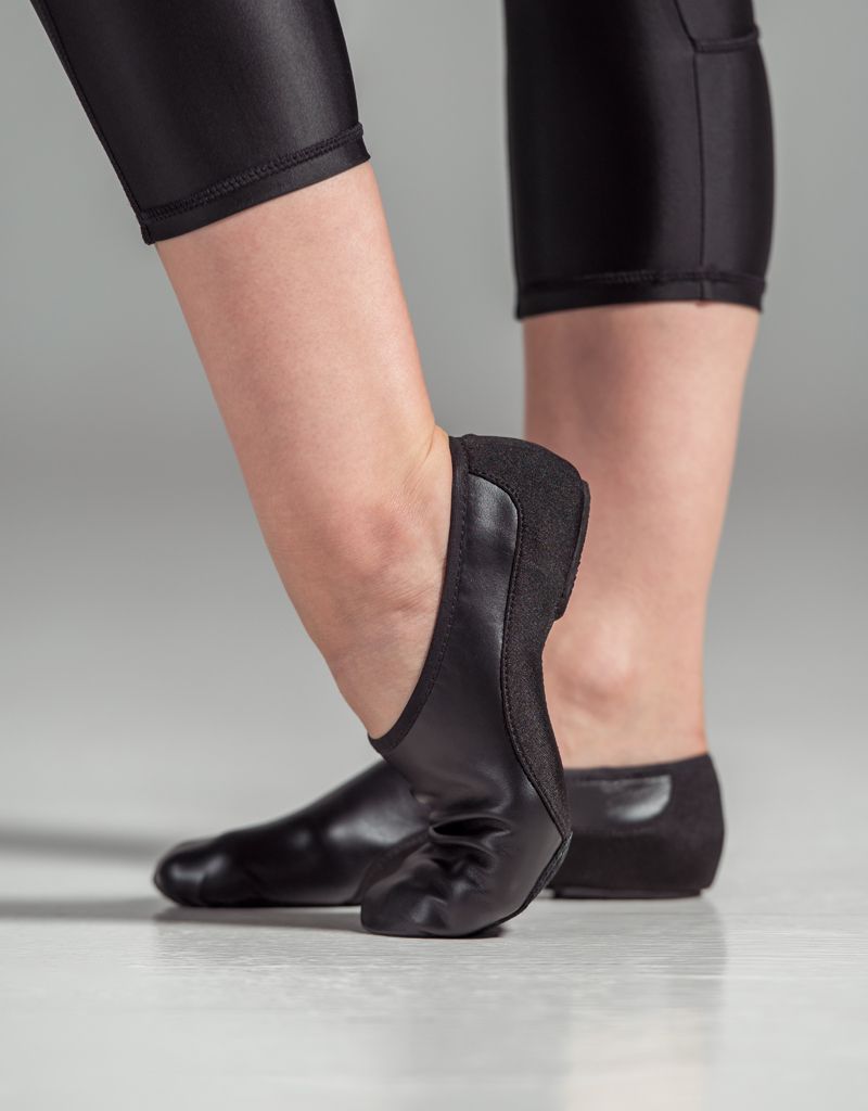 Suede Split Sole Neoprene Arch Jazz Shoe Suffolk