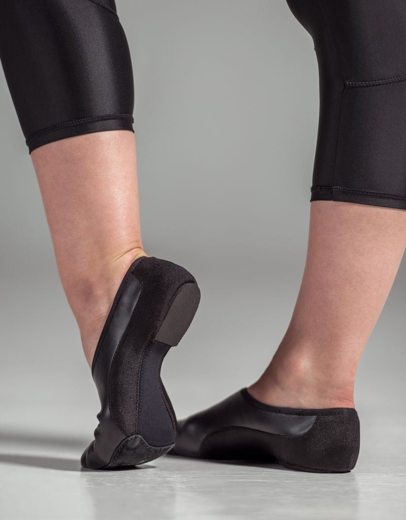 Suede Split Sole Neoprene Arch Jazz Shoe Suffolk