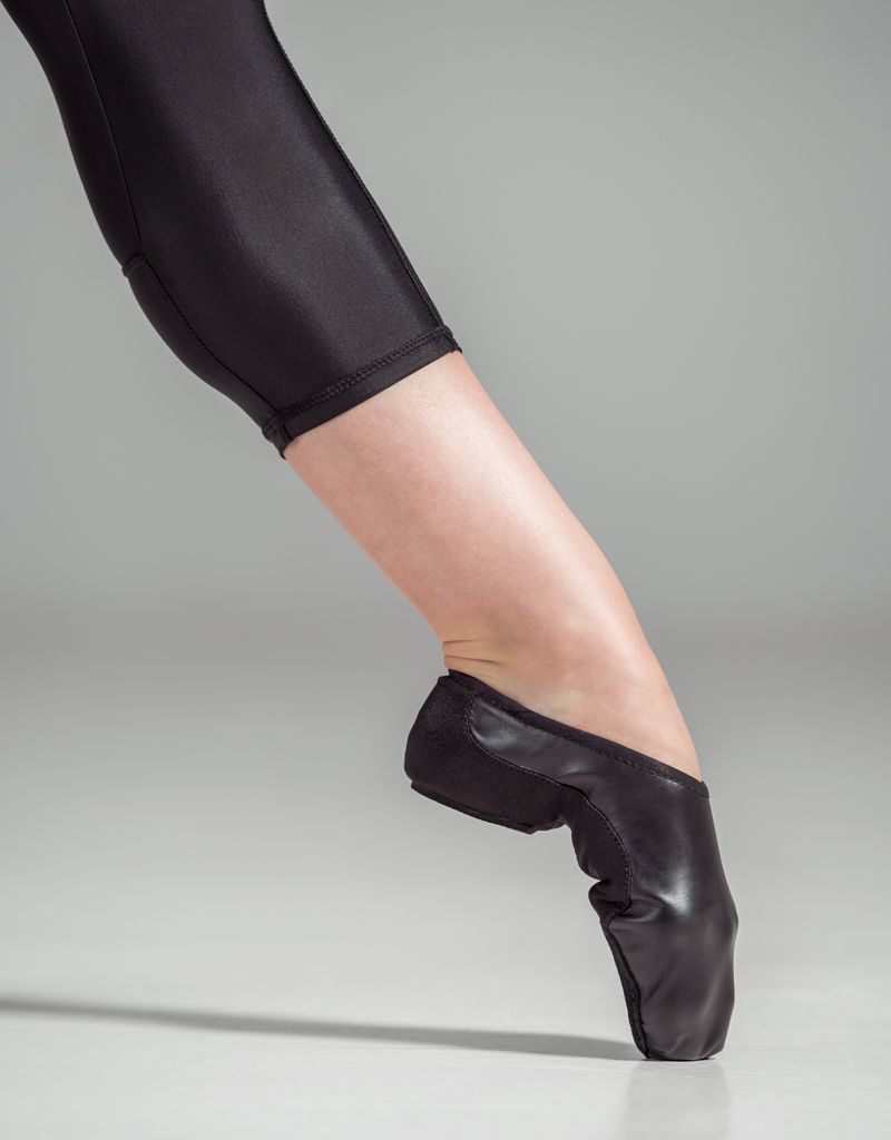 Suede Split Sole Neoprene Arch Jazz Shoe Suffolk