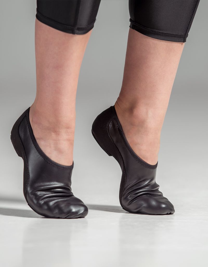 Suede Split Sole Neoprene Arch Jazz Shoe Suffolk