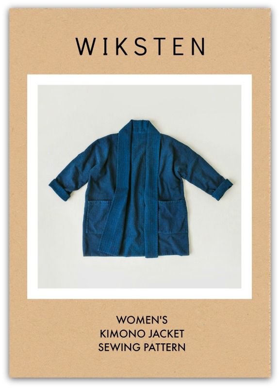 Wiksten’s Women’s Kimono Jacket Sewing Pattern Picking Daisies