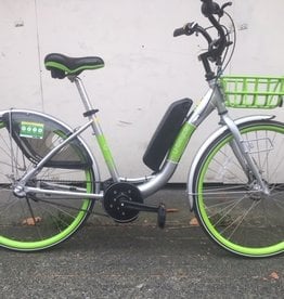 green electric bike