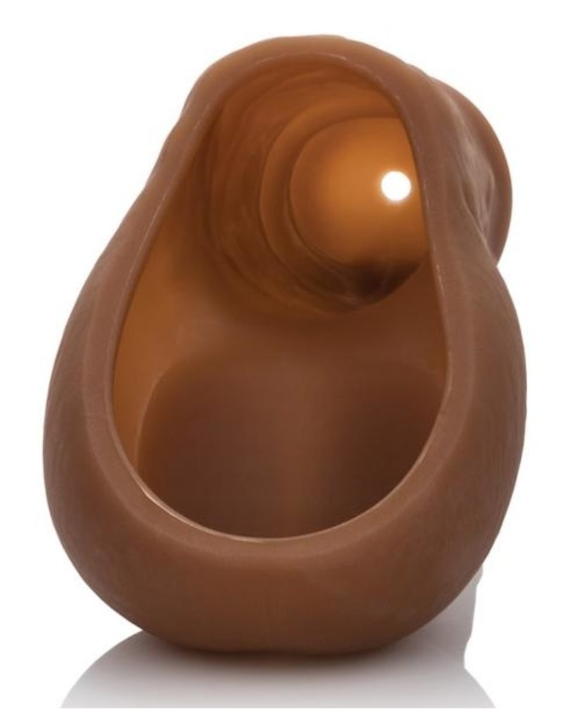 Насадка для двойного проникновения CalExotics Silicone Double Rider, черный SE-0415-05-3 - California Exotic Novelties - Насадки на Член - Купить