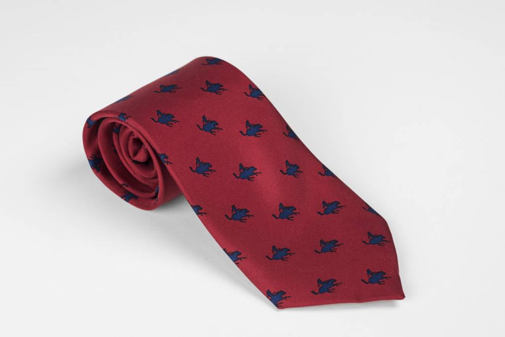 Exclusive Red Remington Cowboy Tie Amon Carter Museum of American Art