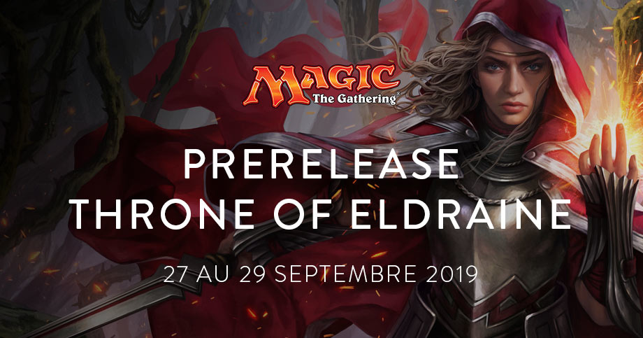 PRE-RELEASE MAGIC Throne of Eldraine