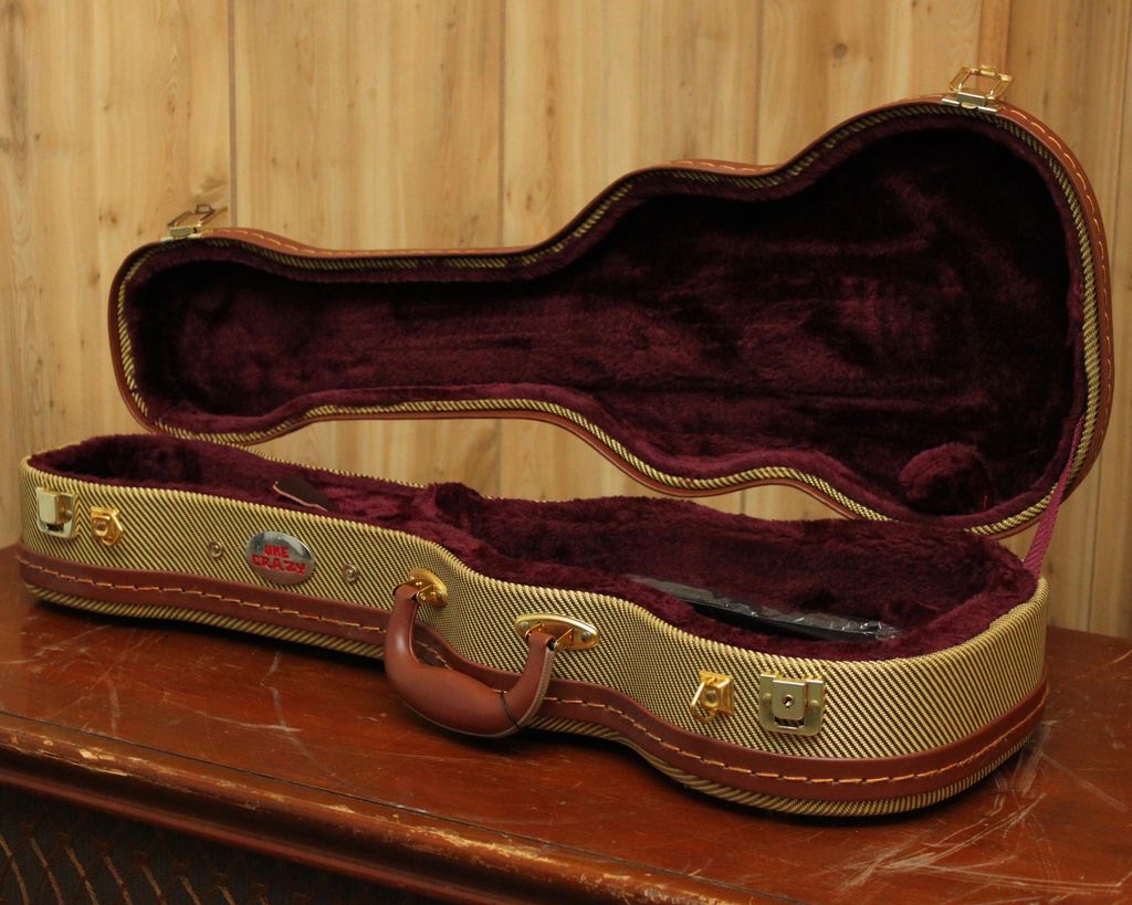Kala Kala Tweed Concert Ukulele Hardcase B's Music Shop