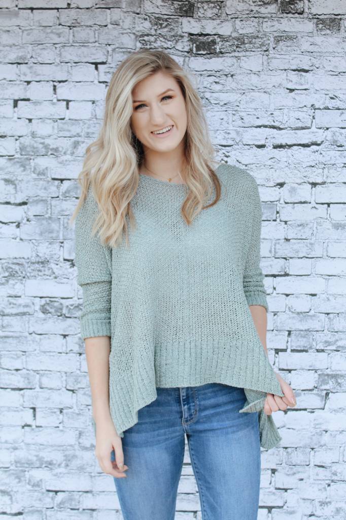 Pistachio Dream Sweater Poppie's Boutique
