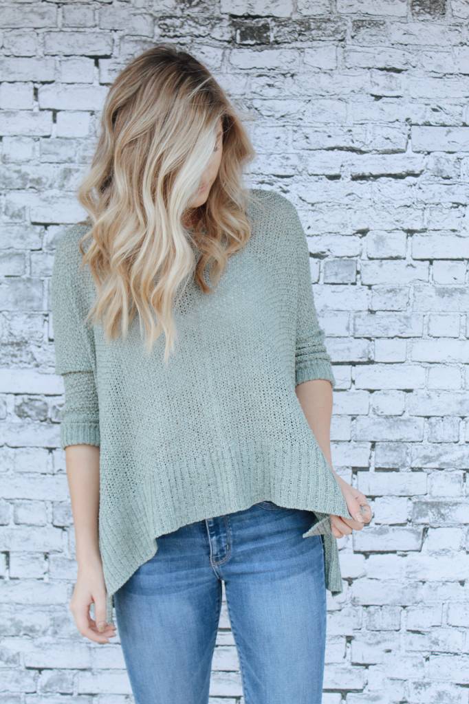 Pistachio Dream Sweater Poppie's Boutique