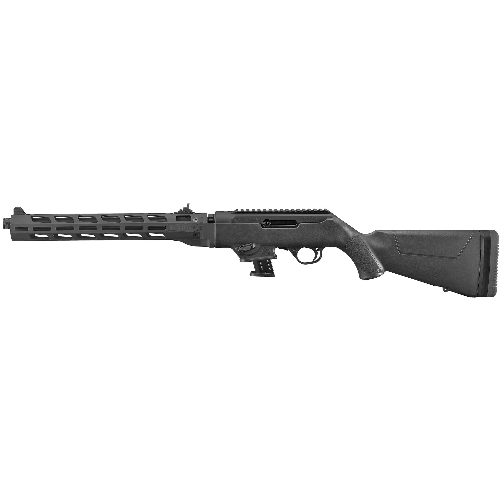 Ruger Pc Carbine 9mm 16 Free Float Hanguard Fluted And Threaded Barrel 1