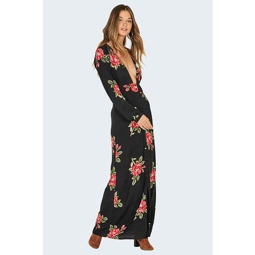 AMUSE SOCIETY AMUSE SOCIETY ALL BUTTONED UP DRESS AMUSE SOCIETY AMUSE SOCIETY ALL BUTTONED UP DRESS